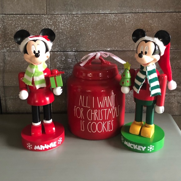 🎄Disney Mickey Minnie Mouse Christmas Holiday Nutcracker Set🎄
